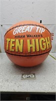 Hiram Walkers Ten High Advertising Basketball