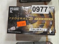 FEDERAL TRUBALL RIFLED SLUG HP 12GA 2 3/4"