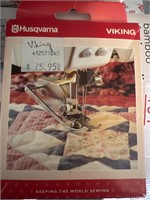 Husqvarna Viking dual feeder