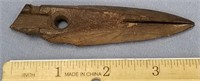 Outstanding Old Bering Sea ivory harpoon head, 3.7