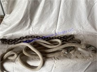 LOG CHAIN-TOW ROPE