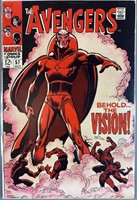 Avengers #57 1968 Key Marvel Comic Book