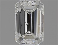 Gia Certified Emerald Cut .90ct Si2 Diamond