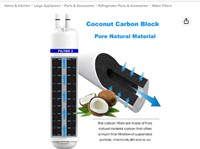 Ice Refrigerator Water Filter Compatible