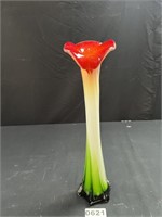 Arft Glass Jack in the Pulpit Stretched Vase