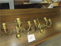 BRASS CANDLE HOLDERS