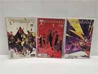 MARVEL ILLUMINATI #1, #2, #4