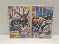 MARVEL REAL HEROES PIZZA HUT EXCLUSIVES (2 COMICS)