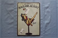 Retro Tin Sign: Sailor Jerry