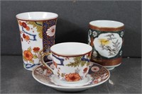 Japanese Handpainted Cups and More