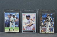 3 Frank Thomas Baseball Cards