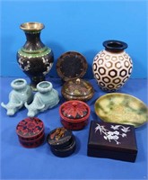 Vases, Boxes-Many Handcrafted China
