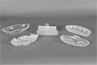 Vintage Crystal/Glass Serving Assortment