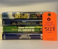 Various Walt Disney VHS Clamshell Tapes, "Heidi" "