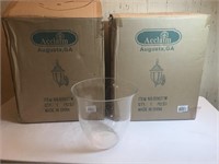 Pair of Acclaim Clear Glass Globes  for Light