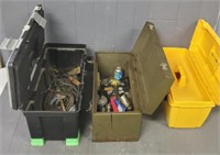 (3) Toolboxes Full of Assorted Tools