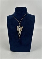 Lord of the Rings Evenstar Sterling Necklace