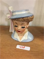 Lucille Ball Head Vase/Planter 1958
