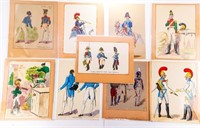 Collection - 9 - Hand Painted Early 1800's Royalty
