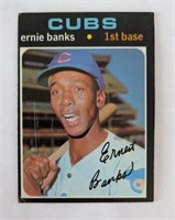 1971 Topps Ernie Banks Card #525