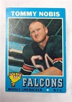 1971 Topps Tommy Nobis Falcons Card #60