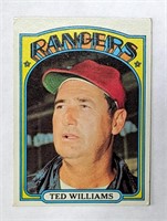 1972 Topps Ted Williams MGR Card #510