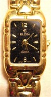 Elgin Ladies Watch Vintage Black Dial