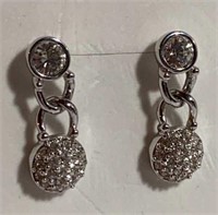 Swarovski Crystal Earrings in Box