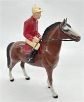 1950s-60s Hartland Jockey w/ Horse Plastic Statue