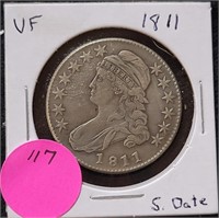 1811 BUST HALF DOLLAR