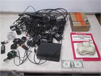 Large Lot of Electrical Adapters & Cords &