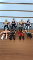 Lot of 8 Wrestling Figures