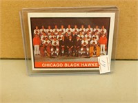 1974 OPC Chicago Blackhawks #315 Team Card