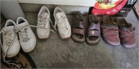 Shoes. 4 pair of women's shoes sizes 8 1/2 and 8.