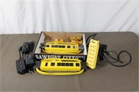 Tray Lot Of Power Bars, Timers