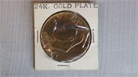 1971 Gold Plate Eisenhower Dollar