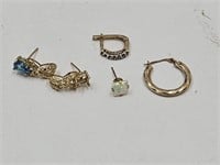 10 k Gold Earrings Jewelry  3.1g