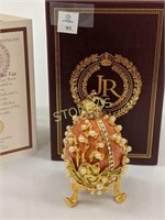 Joan Rivers Faberge Egg - Lily of the valley