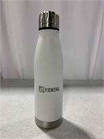 THE HOME DEPOT RENTAL WATER BOTTLE 
17OZ 
WHITE