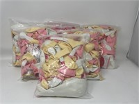 New 6 Bag Lot of Multi Color Balloons - Wonderful