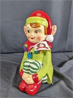 Mr. Christmas Ceramic Nostalgic Holiday Figure Elf