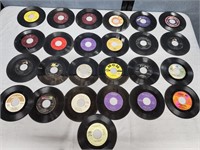 Vintage Lot of 45 Records Various Artists