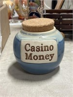 “Casino Money” pottery