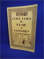 Unitt's Price Guide To Home & Country Collectibles