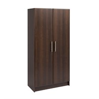 Prepac Elite 32" Storage Cabinet, Brown Storage