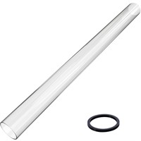 Patio Heater Glass Tube Replacement, 49.5 x 4"