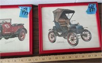 1904 Cadillac & 1908 Itala Framed Prints