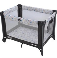 GRACO PACK AND PLAY PORTABLE PLAYARD, PUSH BUTTON