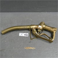 Vintage Brass G&P Gas Pump Nozzle