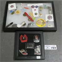 WWI, Star Wars & Assorted Collectible Pins